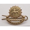Vintage British Badge "tria juncta in uno'' badge 28x28mm