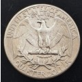 1966 United States ¼ Dollar `Washington Quarter`-circulated