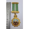 Vintage ARABIAN (K)Nights  LODGE 9546 Masonic Jewel (Free Mason) Engraved