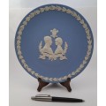 Collectable Vintage Wedgwood Jasperware  Plate 1981 Royal Wedding 206mm - Made in England