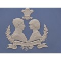 Collectable Vintage Wedgwood Jasperware  Plate 1981 Royal Wedding 206mm - Made in England