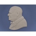 Collectable Vintage  Wedgwood Jasperware small Plate Winston Churchill 111mm-Made in England