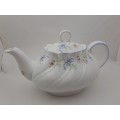 Vintage Queens ''CLAIRE'' Tea Pot Fine Bone China -Made in England
