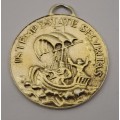 18th Century St George Draagpenning Medal 34x37x1,5mm
