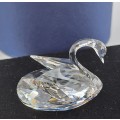 Swarovski Silver Crystal Swan 7633 NR 038 000 (Boxed with certificate) 30x36x25mm