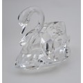 Swarovski Crystal Swan 7633 NR 050 000 (Boxed ) 43x58mm-made in Austria