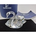 Swarovski Crystal Swan 7633 NR 050 000 (Boxed with certificate ) 40x60x32mm-made in Austria