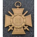 WW1 German Honour Cross of the World War 1914/1918, commonly known as the Hindenburg Cross medal
