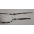 Designer Cake Lifter (265mm) and fork (312mm) by Diana Carmichael