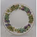 Vintage 1978 Royal Worcester Fine Bone China VINE HARVEST Plate 204mm