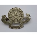 Vintage St. John Ambulance Brigade Badge. 48x35mm -8.9gram (White Metal)