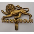 WW2 Kings Own Royal Lancaster Kings Own Royal Lancaster Regiment King`s Cap Badge