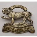 WW1 Leicestershire Regiment Cap Badge 44x40mm