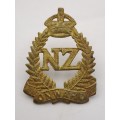 WWII New Zealand Onward Cap Badge 43x33mm