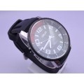 Soviet STMX00028-01 -5 ATM quartz watch with Silicon strap -Working-Unused