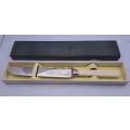 Vintage Cake Knife by Westall Richardson Cavendish works Sheffield England -In Box