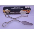 Vintage Silver Plated Serving Tong in box 220mm