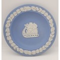 Collectable Vintage Wedgwood Jasper plate 120mm made Exclusively for Wallace Arnold Jubilee 2002