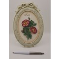 Hand Painted Marks & Spencer Wall Plate with wire stand 210x147x20mm