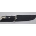 Vintage Solingen German Fixed blade Knife -in sheath (not the original sheath)