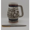 1982 Hand Crafted AVON Beer Stein Made In Brazil 11cmx10,5cmx7cm