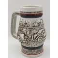 1982 Hand Crafted AVON Beer Stein Made In Brazil 11cmx10,5cmx7cm