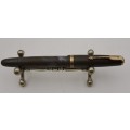 Vintage Parker DUOFOLD Fountain Pen 14kt Gold Nib -England-need refurbishing