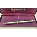 Pre-Owned Sheaffer Fountain Pen and Ball Point Pen (Branded) in Case