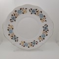 Vintage Queen Anne Bone China Cake Plate E 17 2 -By Ridgway potteries 262x242mm