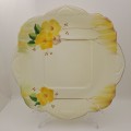 Vintage Grafton China Hand Painted Plate-Made in England 241x245mm