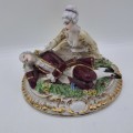 Vintage Fabris Italian Porcelain Figurine 100x130x118mm