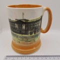 Vintage Royal Bradwell Athur Wood Mug - Images of Bugkingham Palace And Trafalgar Square London