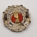 Border Regiment Post 1883 Helmet Badge (bottom piece missing ) 27mm x27mm
