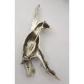Large Collectable BOND BOYD Sterling Silver Brooch 75x40mm