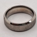 Mens OA Titanium Ring Size S (19,33mm)
