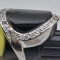 Pre-owned Vintage dress Ring  - Could be Onyx Gemstone?