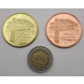 2 Large Collectable Denali National Park Alaska Medals