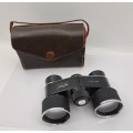 Vintage Pocket Vida Vue Opera/Theatre Binoculars 3x30-10 degree in Leather Case