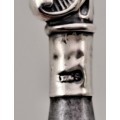 Antique 1901 Sterling Silver handle Button Hook -Birmingham England By Levi & Salaman
