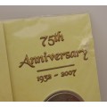 2007-75th Anniversary 1932-2007 Sydney Harbour Bridge 50 Cents Coin (Limited Mintage 5000)