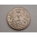 1977  United Kingdom 25 New Pence - Elizabeth II Silver Jubilee