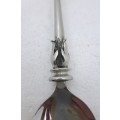 Large Hand Crafted  Designer Pewter Spoon by Earth Angel