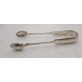 Antique Silver Plated Sugar Tongs