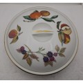 Vintage Royal Worcester Serving Dish with Lid Shape 22 Size 4 -Fireproof made in England