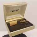 Vintage ASCOT cufflinks -Boxed -