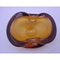 Small Murano Glass Bowl -Ashtray 5,5cm x13,5cm x 10cm