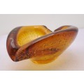 Murano Glass Bowl -Ashtray 6cm x12cm x 11cm