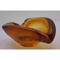Murano Glass Bowl -Ashtray 6cm x12cm x 11cm