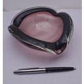 Murano Glass Bowl -Ashtray 18cmx18cmx 7cm (very small chip see Photos)