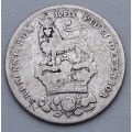 1826 United Kingdom Sterling Silver 1 Shilling - George IV 2nd portrait, 3rd reverse